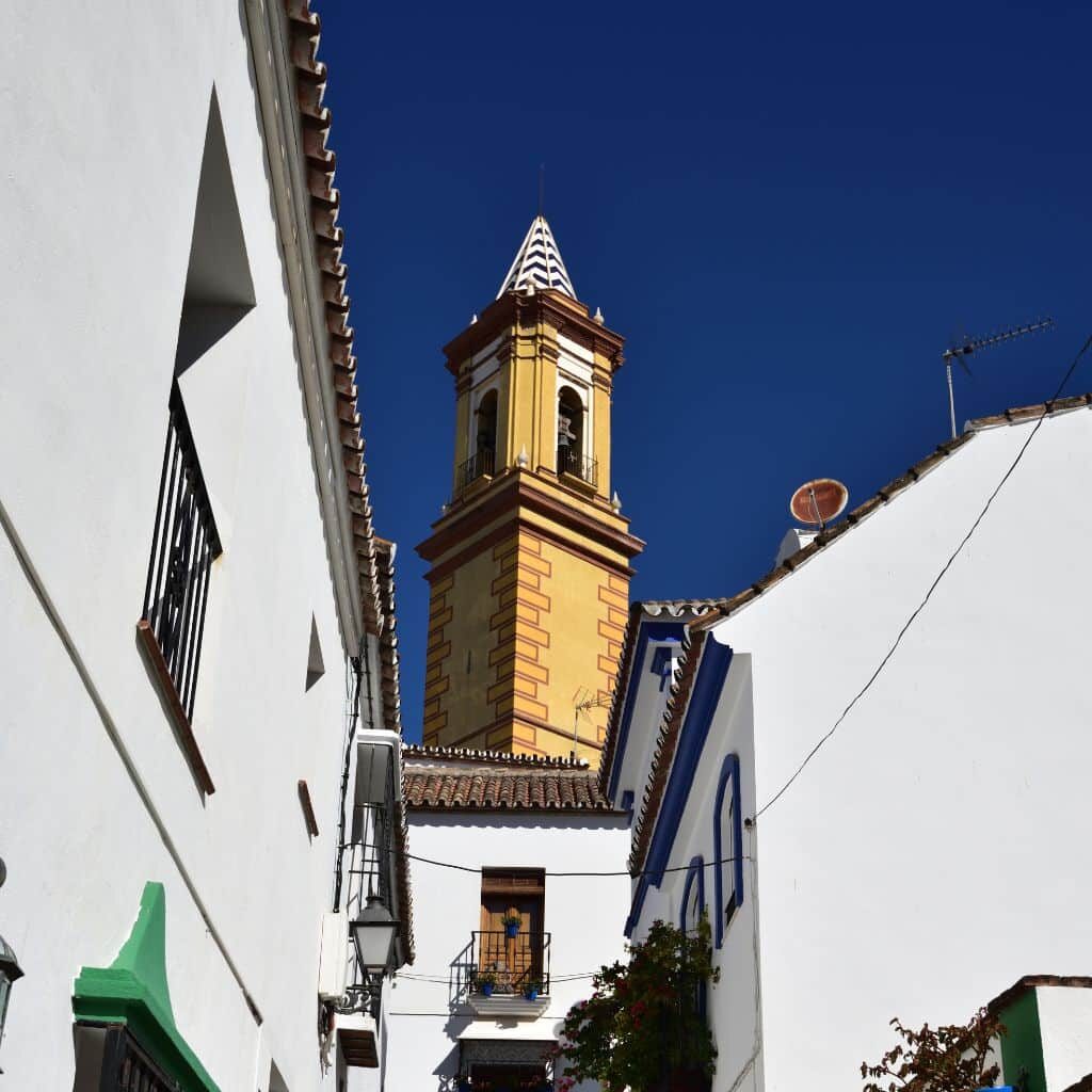 Vista de Estepona, en la Costa del Sol occidental